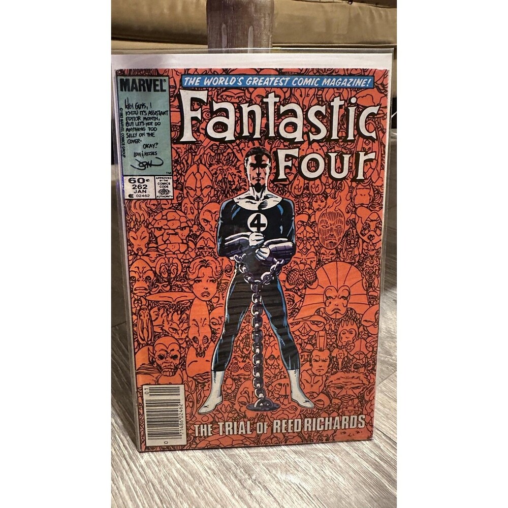 Marvel Fantastic Four #262 Single Issue Comic The Trial Of Reed Richards